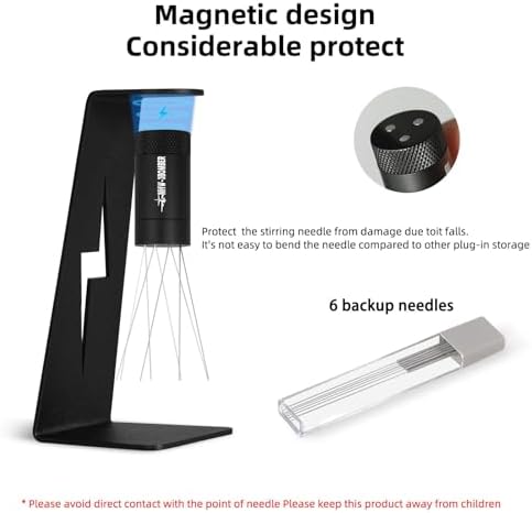 MHW-3BOMBER WDT Tool Espresso Distribution Tool with Magnetic Stand