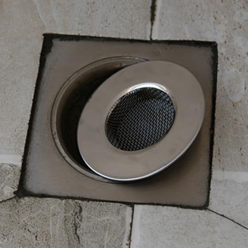 3pcs Stainless Steel Sink Strainer Filter Cover for Kitchen Bathroom