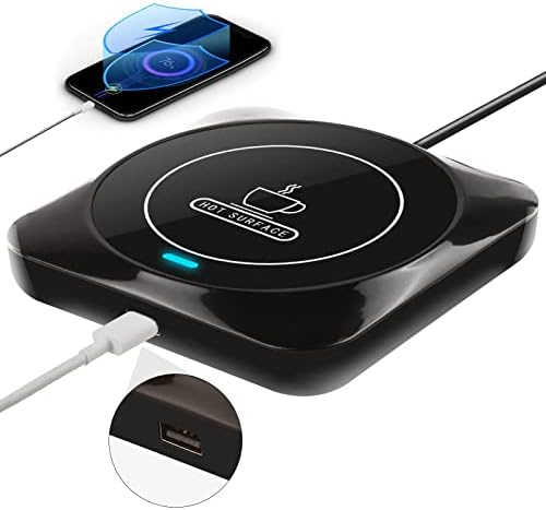 Coffee Mug Warmer, Smart USB Coffee Cup Warmer with Pressure-Induced
