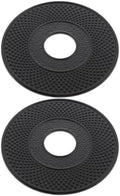 Cast Iron Teapot Heat Shield Trivet Set 2pcs Black Iron