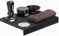 IKAPE 53MM Coffee Tamper Set Black 6 IN 1, Espresso Tool Kit for