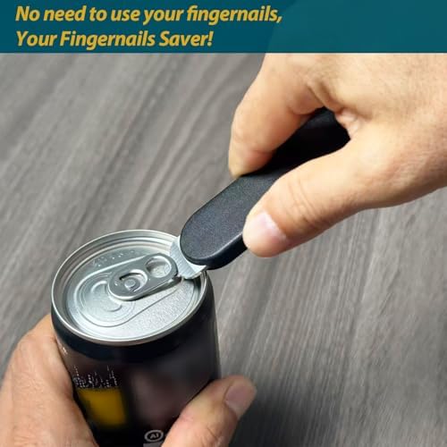 2-pack Magnetic 3-IN-1 Ring-Pull Can Opener,Beer Bottle & Soda Can