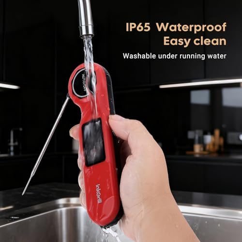 0.5S Instant Read Digital Meat Thermometer, ±0.5℉ Accuracy