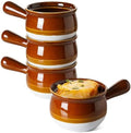 LE TAUCI French Onion Soup Bowls, 22 Ounces Ceramic Soup Bowls with