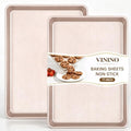 Vinino 17Inch Baking Sheet Set of 2, Cookie Sheets For Baking with