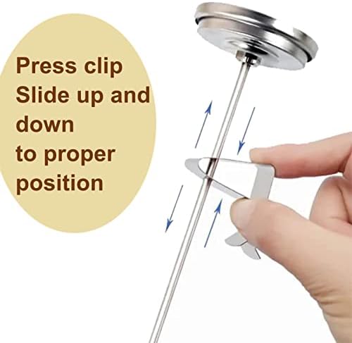 Milk Frothing Thermometer for Coffee Chocolate - Cappuccino Frothy