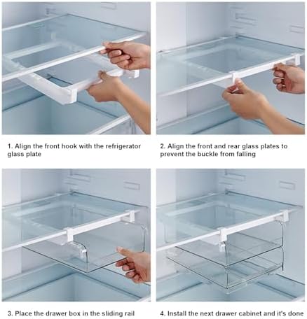 Fridge Organizer - Fridge Organizer Drawer | Refrigerator Organizer