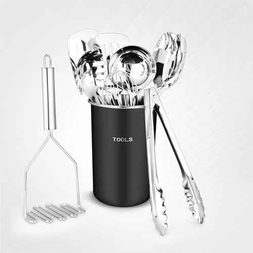 Avador 10-Piece Stainless Steel Kitchen Tool Set