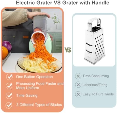Electric Cheese Grater for Block Cheese