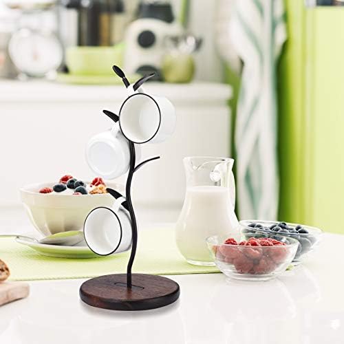 ALLCENER Mug Holder, Countertop Mug Tree, Coffee Mugs & Tea Cup