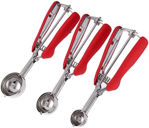 Zopsc Ice Cream Scoop Set, Cookies Scoop, Stainless Steel Ice Cream