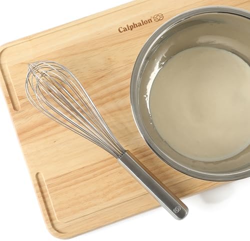 Calphalon Prime 8-Inch Balloon Whisk, Stainless Steel Kitchen Whisk