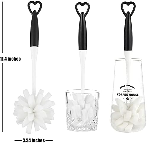 ALINK Glass Dish Cleaning Brushes, 3 Pack