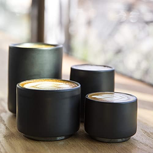 Fellow Monty Milk Art Espresso Cups - Small Double Wall Ceramic