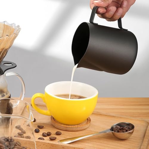 Milk Frother Pitcher 20 OZ, Espresso Milk Frothing Pitcher, Milk