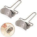 EORTA 2 Pieces Stainless Steel Pastry Rolling Cutter Circle Dough
