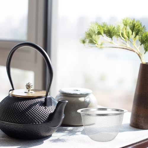 PRETYZOOM Stainless Steel Tea Infuser Tea Strainer 10 for Teapots and