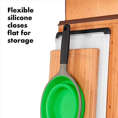 OXO Good Grips Silicone Collapsible Strainer - 2 Qt Capacity