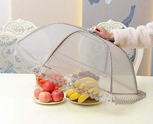 Wuyue Hua70X70cm Large Premium Pop-Up Mesh Screen Food Cover Tent Umbrella - Image 3