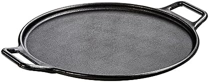 Lodge BOLD Pre-Seasoned Cast Iron Pizza Pan with Handles, 14 Inches