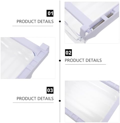 Plastic Egg Holder Drawer for Refrigerator, Hanging Dispenser Tray