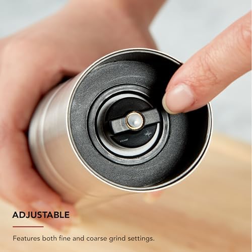 KitchenAid Stainless Steel Filled Salt Grinder, 8 Inch