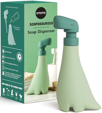 OTOTO Soapasaurous Dino Hand Soap Dispenser