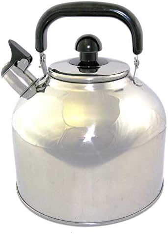 Stainless Steel Whistling Tea Kettle, 7 Quart with Infuser
