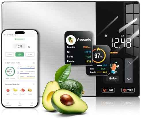 Food Scale with Nutritional Calculator, TFT Display, Track 23