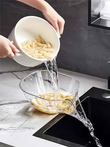 Multi-functional Drain Basket, 1PC, Clear