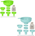 Wide Mouth Kitchen Funnel, Pisol Food Grade Plastic Cooking Canning
