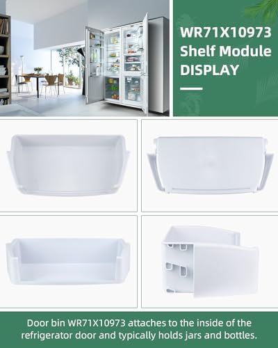 AMI PARTS WR71X10973 WR71X10607 Refrigerator Door Bin Middle