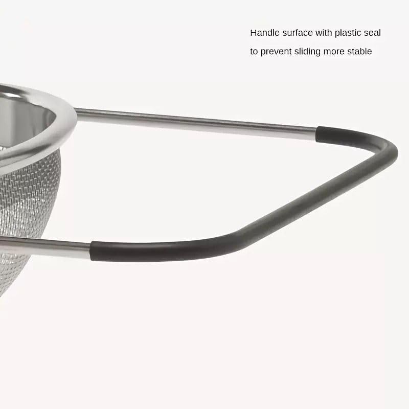 NikLye Stainless Steel Over the Sink Colander Basket with Expandable