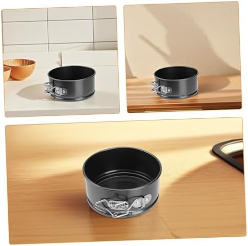 4pcs round Springform Cake Pans with Removable Bottom