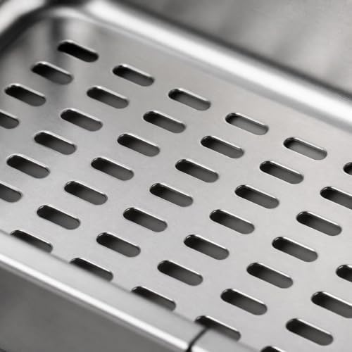 Perforated Sink Colander, L, Telescopic
