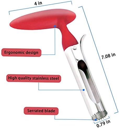 Apple Cutter Slicer & Corer Kit - 12-Blade Apple Slicer & Corer