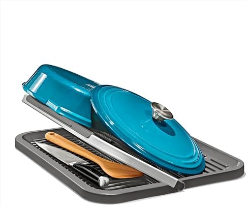 OXO Good Grips Compact Drying Rack with Dish Rest