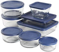 Anchor Hocking 16-Piece Glass Storage Containers with Lids