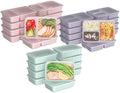 Bentgo Prep Meal Prep Kit, 1, 2 & 3-Compartment Containers, 60 Piece