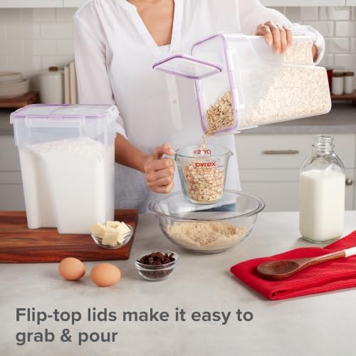 Snapware Airtight 2-Pack (22.8 Cup) Cereal Dispenser Storage