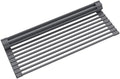 Kraus KRM-10DG Over-Sink Roll-Up Dish Drying Rack, Dark Grey