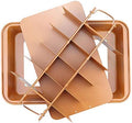 L-Lei Non-Stick Brownie Pans with Dividers, 18-Lattice Brownie Baking