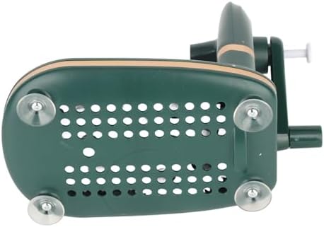 Keenso Peeler Hand Crank Stainless Steel Fruit Peeler Corer Slicer