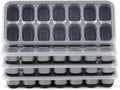 Ice Cube Tray 4 Pack, Easy-Release & Flexible 56 pcs Silicone Ice Cube