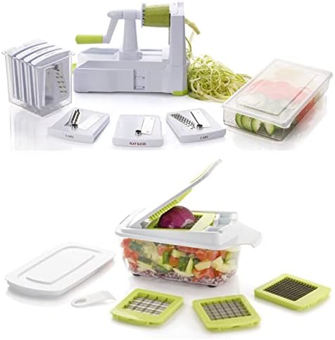 Brieftons 7-Blade Spiralizer and Food Chopper
