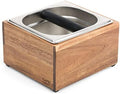 Knock Box | Large Capacity Espresso Knock Box | Non-Slip Base Knock