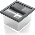 Bottomless Coffee Knock Box, Stainless Steel Espresso Knock Box Chute