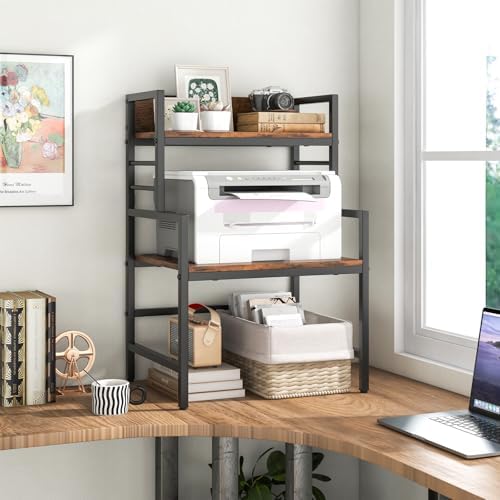 GOFLAME 3-Tier Microwave Stand Countertop, 110lbs Capacity