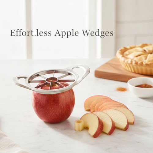 Stainless Steel Apple Slicer and Corer, Fruit Cutter for Uniform