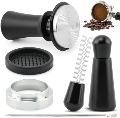 51mm Espresso Accessories Kit, Espresso Tamper Set, Spring Loaded